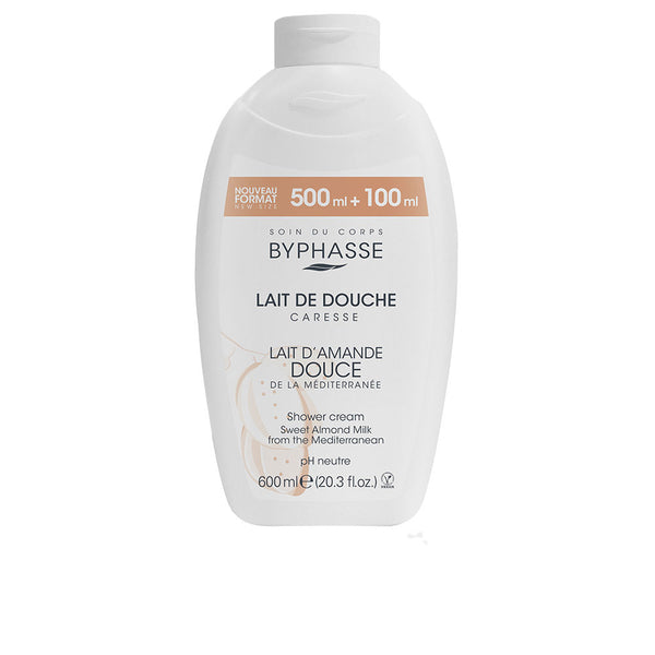 Byphasse - Caresse shower cream sweet almond milk 600 ml