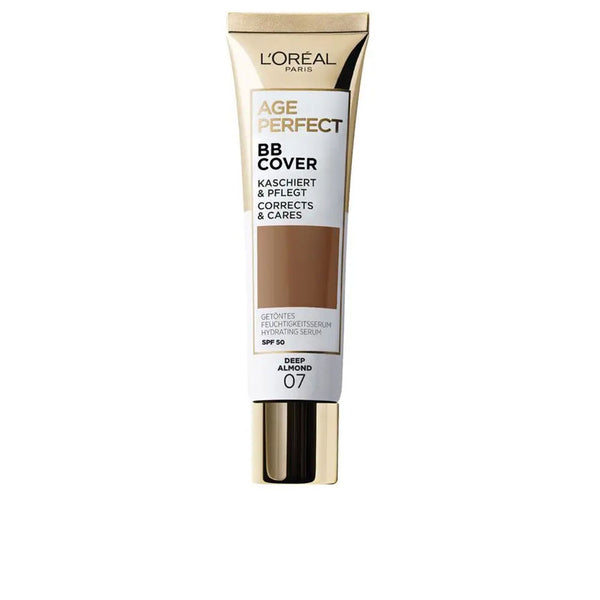 L'oréal Paris - Age Perfect Bb Cover liquid makeup Spf50 #07-deep almond 30 ml