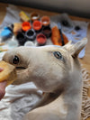 Super Hobby Horse - Super Hobby Horse Premium keppihevonen A4 cremello hevonen