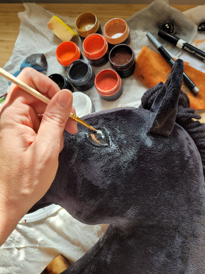 Keppihevonen A4 - Black Horse A4