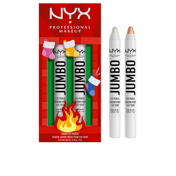 Nyx Professional Make Up - Jumbo Eye Pencil Duo 2 pcs