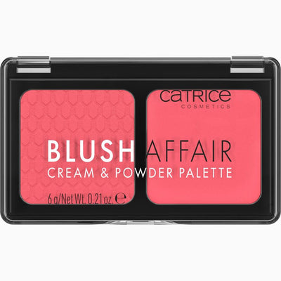 Blush Affair Blush Palette In Powder And Cream #010-Stunning Strawberry 6 Gr