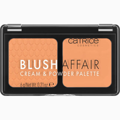 Blush Affair Blush Palette In Powder And Cream #030-Absolute Apricot 6 Gr