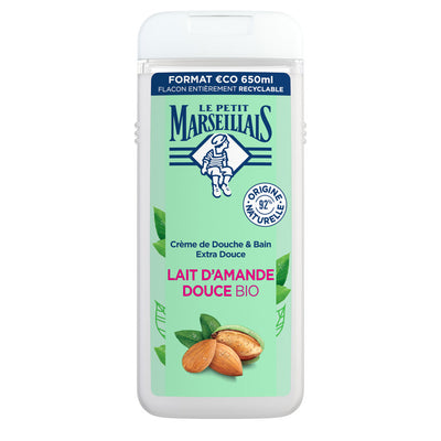 Le Petit Marseillais Sweet Almond Bath Gel 650 Ml