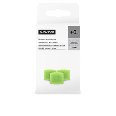 Nasal Aspirator Replacement Disposable Sponges 12 Units