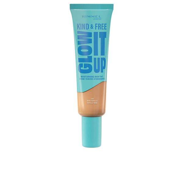 Rimmel London - Kind &amp; Free Glow It Up liquid foundation #150-Rose Vanilla 30 ml