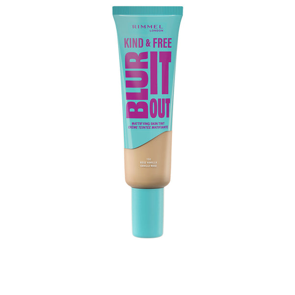 Rimmel London - Kind &amp; Free Blur It Out matte effect foundation #150-Rose Vanilla 30 ml
