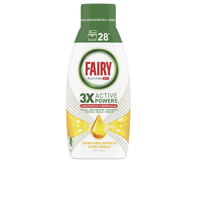 Fairy Platinum Gel Máquina Limón 28 Lavados