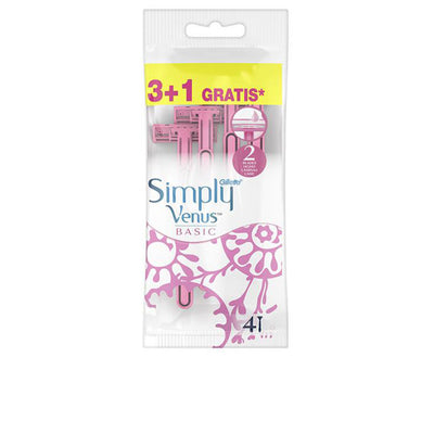 Venus 2 Simply Basic Disposable Razor 4 Units