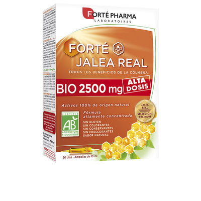 Forté Royal Jelly Bio 2500 Mg Ampoules 20 X 15 Ml