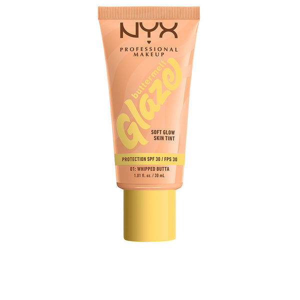 Nyx Professional Make Up - Buttermelt Glaze sunscreen tint + Spf30 #01-Whipped butta 30 ml