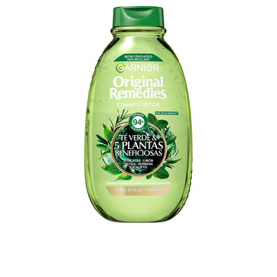 Original Remedies Green Tea Shampoo And 5 Beneficial Plants 400 Ml