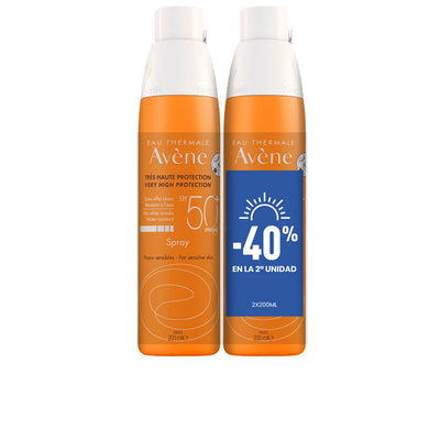 Solaire Spray Spf50+ Pack 2 X 200 Ml
