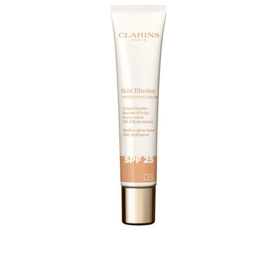 Skin Illusion Tinted Moisturizer Anti-Aging Treatment With Glow Effect Spf 25 #03 40 Ml