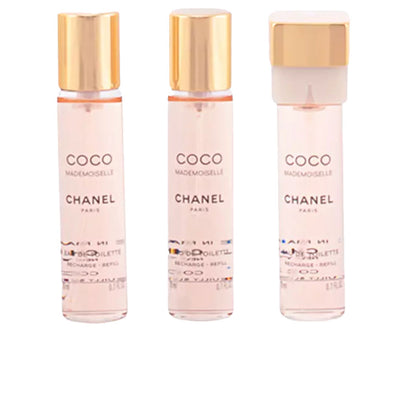Coco mademoiselle eau de toilette twist & spray 3 täyttöpakkausta 3 x 20 ml