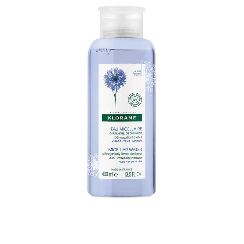 Klorane - Organic Cornflower micellar cleansing water 400 ml