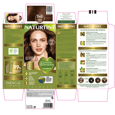 Naturtint Ammonia-Free Dye #5Wb-Radiant Copper Brown 170 Ml