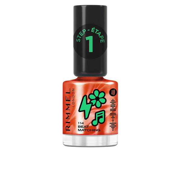 Rimmel London - Super Gel nail polish #114-Beatmatching 12 ml