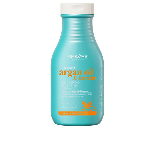 Beaver - Argan Oil & Keratin repairing shampoo 350 ml