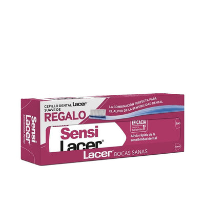 Sensilacer Toothpaste + Soft Brush 2 Units