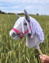 Super Hobby Horse - Super Hobby Horse Premium keppihevonen A4 - harmaa hevonen