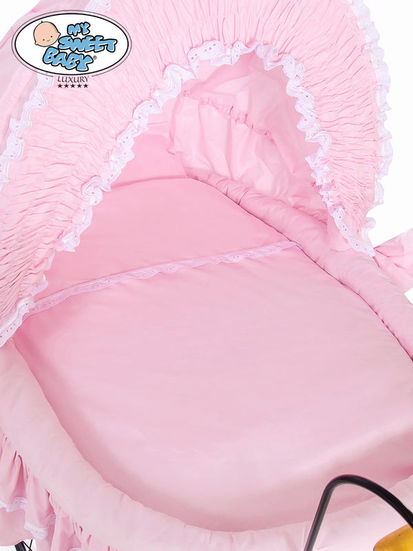 My Sweet Baby - Victoria Moses Basket/Wicker Crib -suojaosat 4 osaa 2100-173 / 72100-173