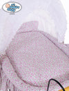 My Sweet Baby Luxury - Jasmine Moses Basket/Wicker crib -suoja 4 osaa 2100-913 tai 72100-913