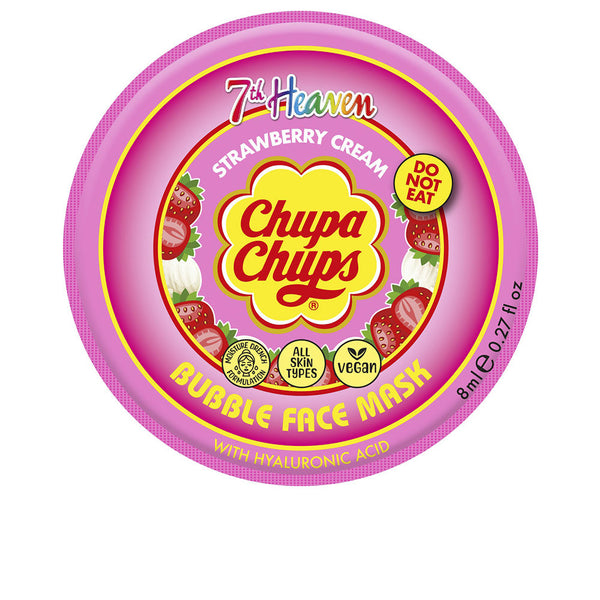 7Th Heaven - Chupa Chups strawberry and cream bubble mask 8 ml