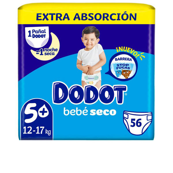 Dodot Extra Stages Size 5 Diapers 12-17 Kg 56 Units