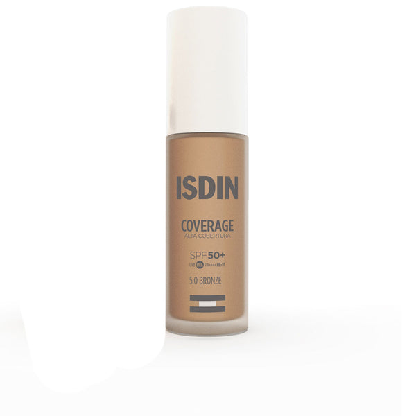 Isdin - Coverage high coverage Spf50+ #5.0-Bronze 30 gr