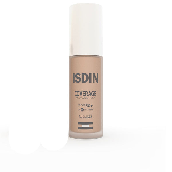 Isdin - Coverage high coverage Spf50+ #4.0-Golden 30 gr