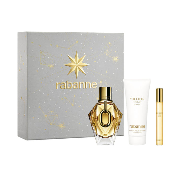 Rabanne - Million Gold For Her Case 3 pcs