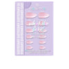 Essence - What The Fake! Fake Nails Set #03 - Babyboomer 6 pcs