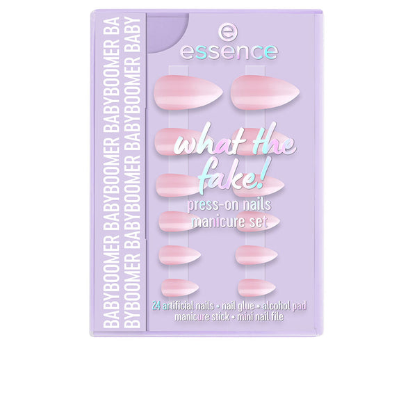 Essence - What The Fake! Fake Nails Set #03 - Babyboomer 6 pcs