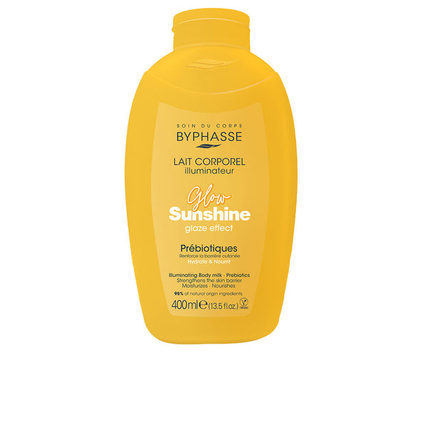 Byphasse - Glow Sunshine illuminating body milk with prebiotics 400 ml