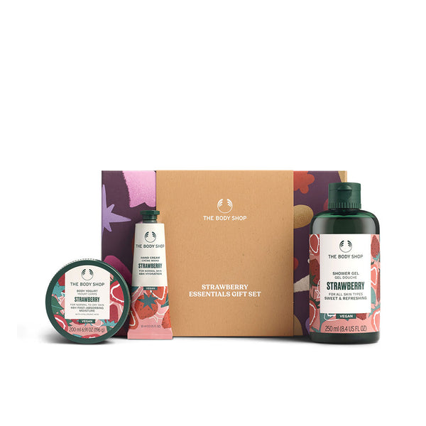 The Body Shop - Small Strawberry 3-Piece Set