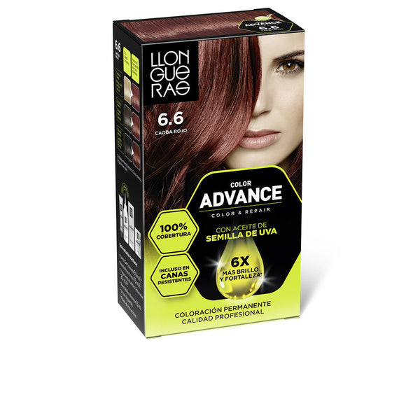 Llongueras - Color Advance #6,6-caoba rojo intenso 1 u