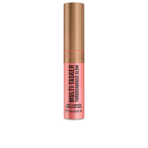 Rimmel London - Multi Tasker Turbocharged liquid highlighter #002-Rosy Rebel 10 ml