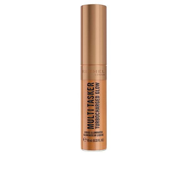 Rimmel London - Multi Tasker Turbocharged liquid highlighter #008-It's Giving Bronze 10 ml