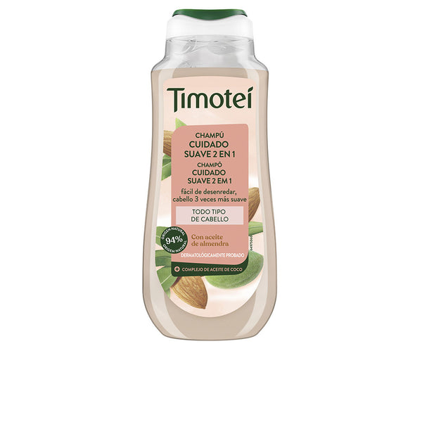 Timotei - Timotei Gentle Care 2-in-1 Shampoo with Almond and Coconut Oil for All Hair Types 300 ml