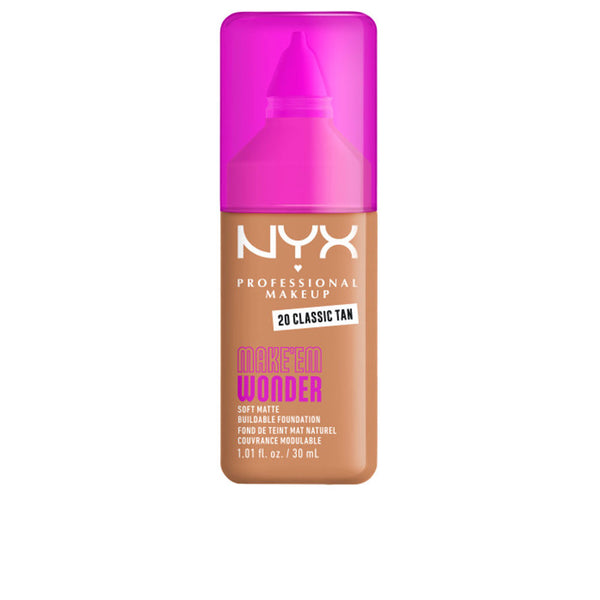 Nyx Professional Make Up - Make'Em Wonder foundation #20-Classic Tan 30 ml