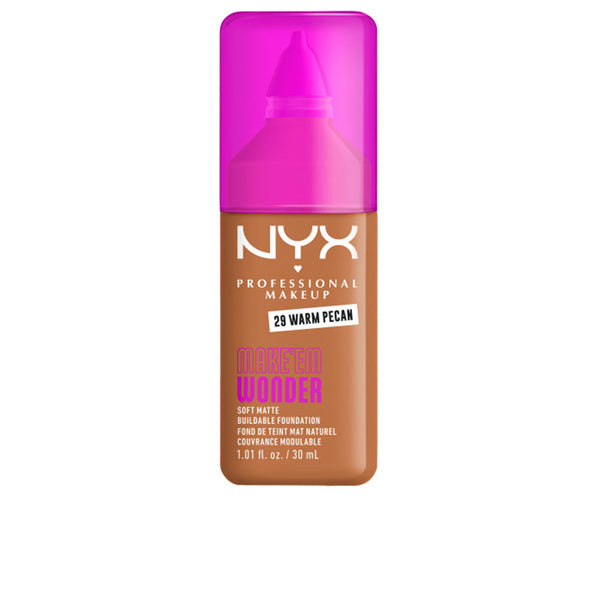 Nyx Professional Make Up - Make'Em Wonder foundation #29-Warm Pecan 30 ml