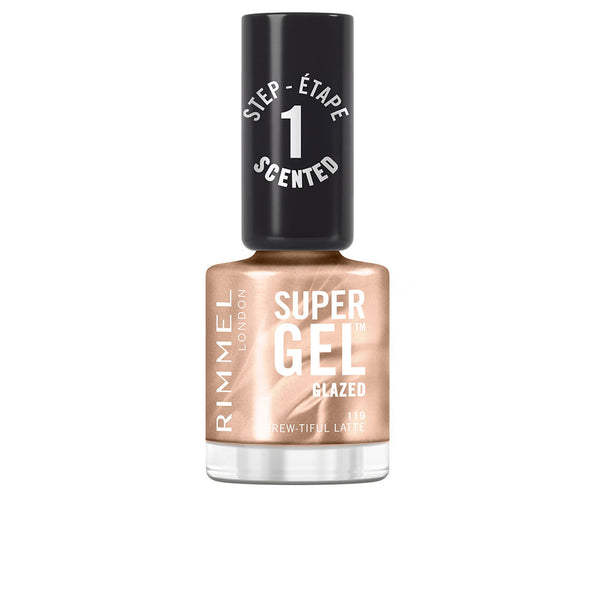 Rimmel London - Super Gel nail polish #119-Brew-tiful Latte 12 ml