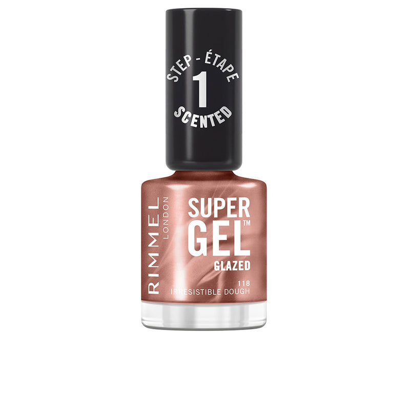 Rimmel London - Super Gel nail polish #118-Irresistible Dough 12 ml
