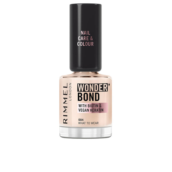 Rimmel London - Wonder'Bond nail polish #004-What to Wea 8 ml