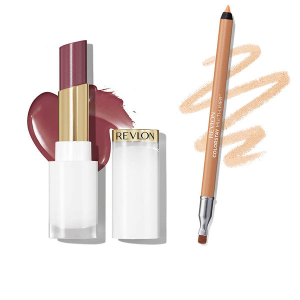 Revlon Mass Market - Duo Glass Shine + Multiliner 2 pz