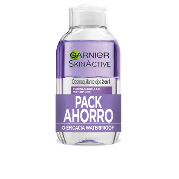 Garnier - Skinactive 2-in-1 eye makeup remover pack 2 x 125 ml
