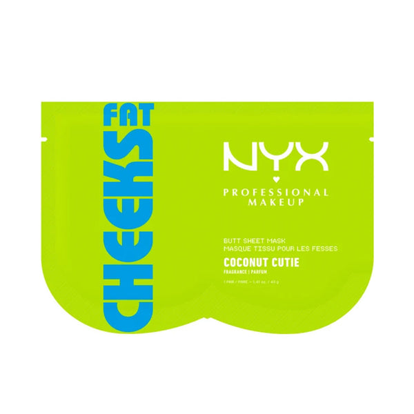Nyx Professional Make Up - Fat Cheeks butt sheet mask #Coconut Cutie 1 u