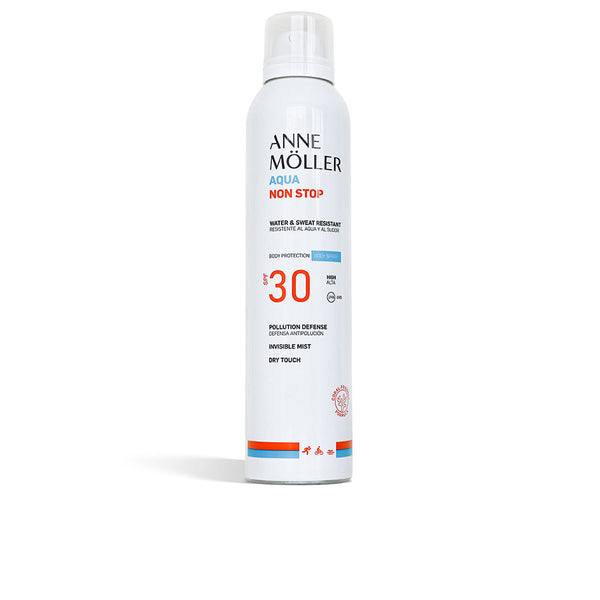 Anne Möller - Aqua Non Stop water and sweat resistant body spray Spf30 200 ml