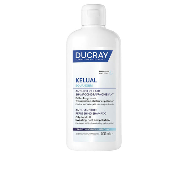 Ducray - Kelual Squanorm refreshing anti-dandruff shampoo 400 ml